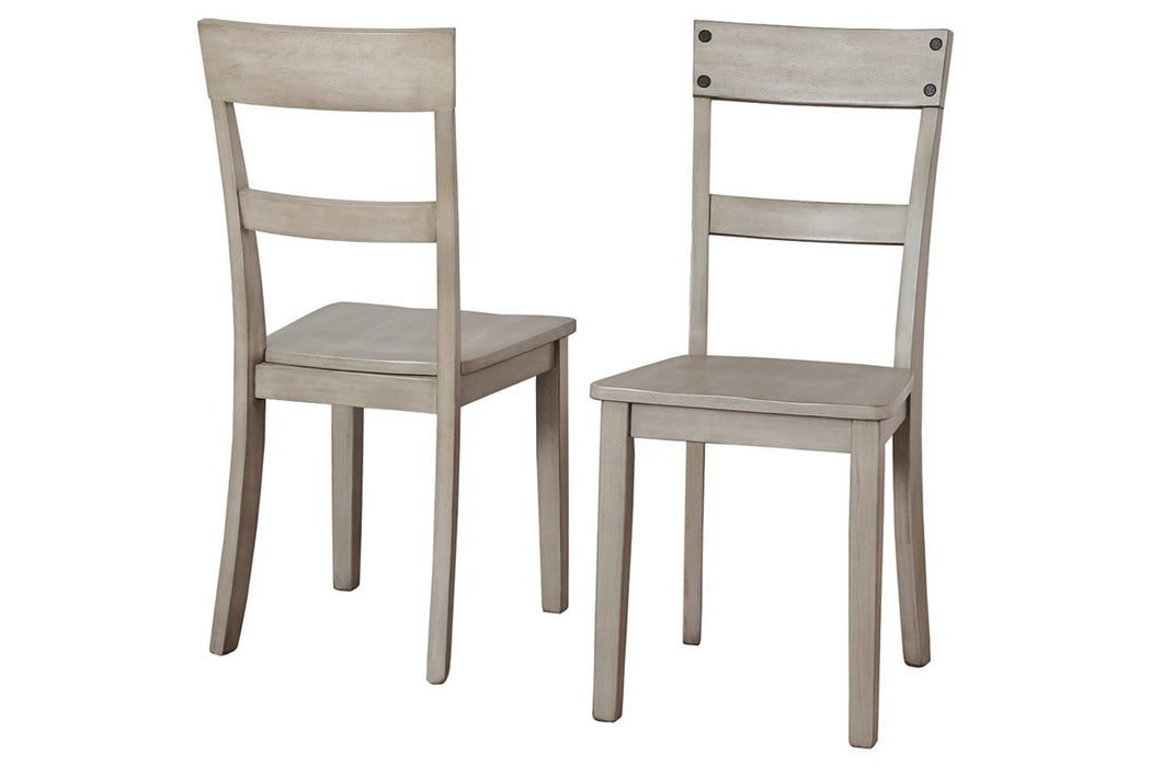 Loratti Gray Dining Chair (Set of 2) - D261-01 - Lara Furniture