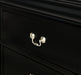 Louis Philip Black Chest - B3950-4 - Lara Furniture