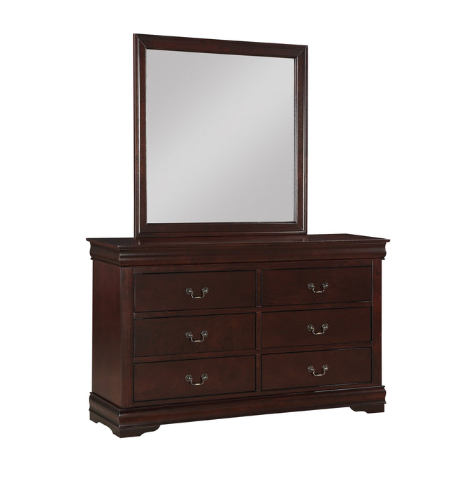 Louis Philip Cherry Dresser - B3850-1 - Lara Furniture