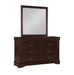 Louis Philip Cherry Dresser - B3850-1 - Lara Furniture