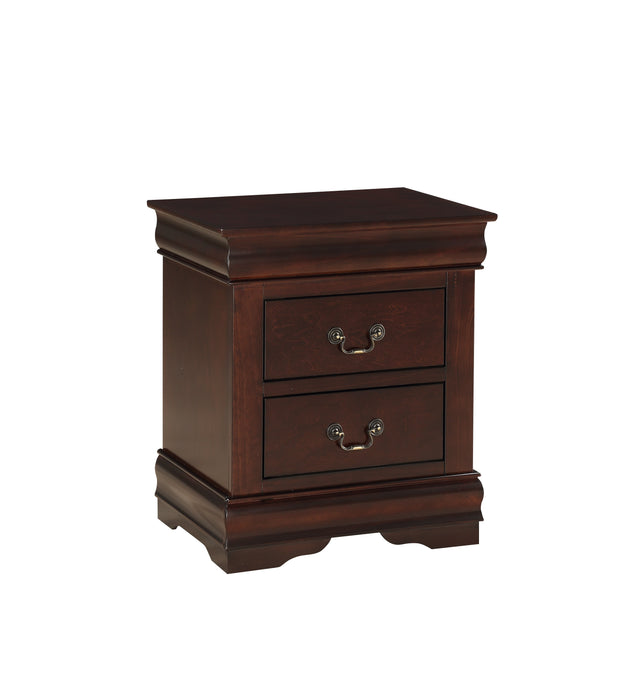 Louis Philip Cherry Nightstand - B3850-2 - Lara Furniture