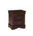 Louis Philip Cherry Nightstand - B3850-2 - Lara Furniture