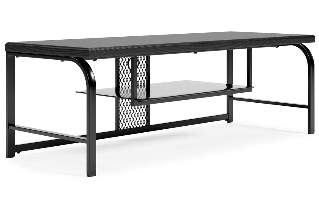 Lynxtyn Black 48" TV Stand - W400-110 - Lara Furniture