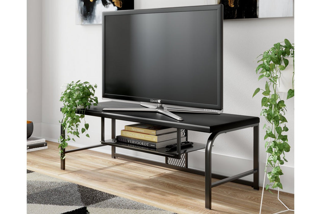 Lynxtyn Black 48" TV Stand - W400-110 - Lara Furniture