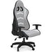 Lynxtyn White/Gray Home Office Desk Chair - H400-08A - Lara Furniture