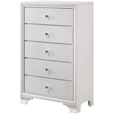 Lyssa Frost LED Panel Youth Bedroom Set - Lara Furniture