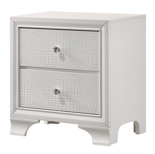 Lyssa Frost Nightstand - B4310-2 - Lara Furniture