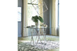 Madanere Chrome Finish Dining Table - D275-15 - Lara Furniture