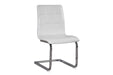 Madanere White/Chrome Finish Dining Chair (4/CN) - D275-02 - Lara Furniture