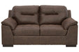 Maderla Walnut Loveseat - 6200235 - Lara Furniture