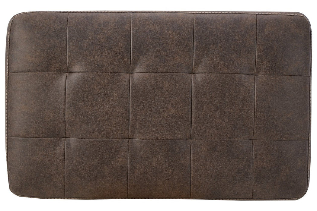 Maderla Walnut Ottoman - 6200214 - Lara Furniture