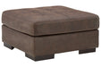 Maderla Walnut Oversized Accent Ottoman - 6200208 - Lara Furniture