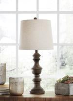 Magaly Brown Table Lamp (Set of 2) - L276024 - Lara Furniture