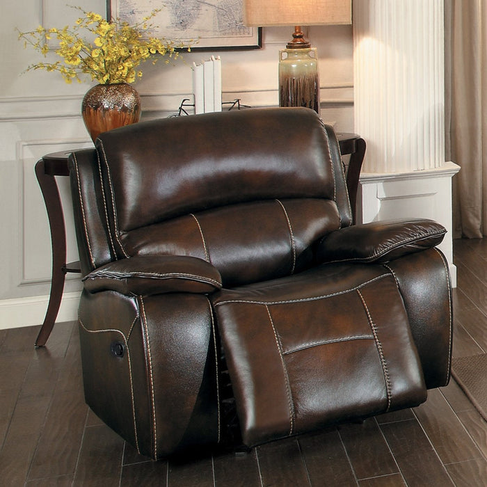 Mahala Brown Reclining Living Room Set - Lara Furniture