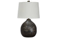 Maire Black/Gold Finish Table Lamp - L207294 - Lara Furniture