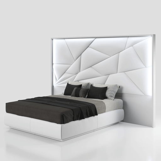 Majesty Bedroom W/Light And Carmen Cases Set - Lara Furniture