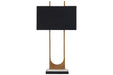 Malana Brass Finish Table Lamp - L208254 - Lara Furniture