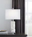 Malise White Table Lamp - L429014 - Lara Furniture