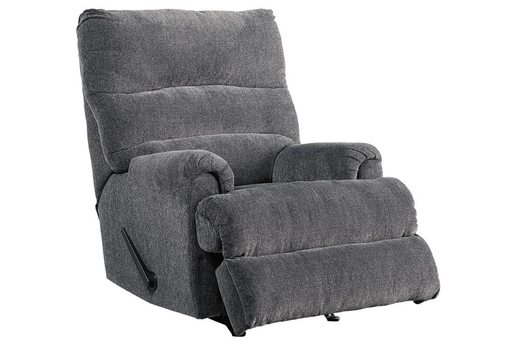 Man Fort Graphite Recliner - 4660525 - Lara Furniture