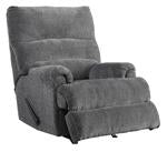 Man Fort Graphite Recliner - 4660525 - Lara Furniture