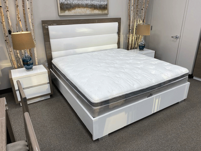 Mangano Bed Queen - Lara Furniture