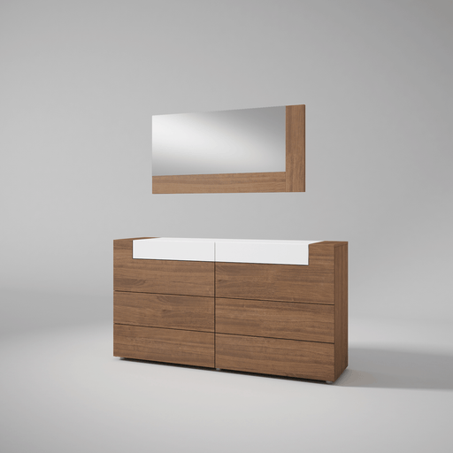 Mar Dresser/Chest/Mirror Set - Lara Furniture