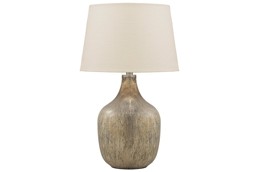 Mari Gray/Gold Finish Table Lamp - L430664 - Lara Furniture