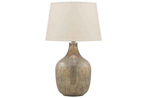 Mari Gray/Gold Finish Table Lamp - L430664 - Lara Furniture