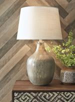 Mari Gray/Gold Finish Table Lamp - L430664 - Lara Furniture