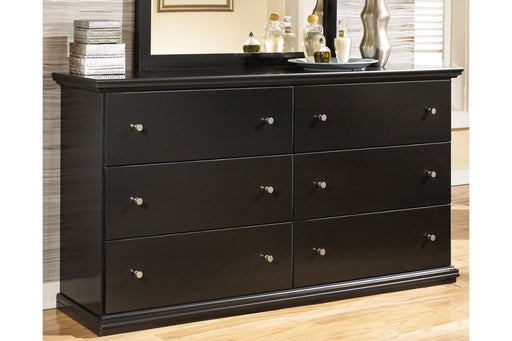 Maribel Black Dresser - B138-31 - Lara Furniture