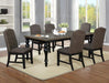 Mariella Brown Dining Room Set - Lara Furniture