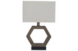 Marilu Gray/Brown Table Lamp - L857764 - Lara Furniture