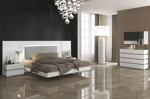 Marina White Bedroom Set - Lara Furniture