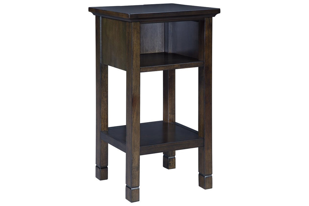 Marnville Dark Brown Accent Table - A4000089 - Lara Furniture