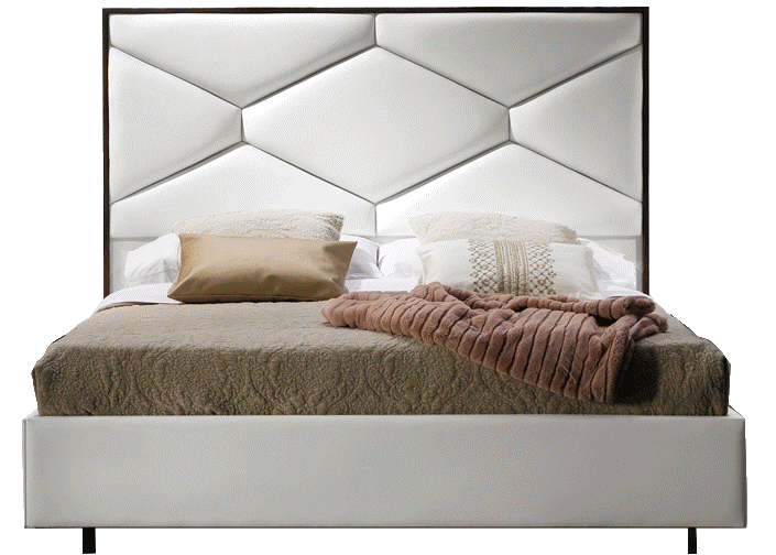 Martina Storage Bed White Queen - i28767 - Lara Furniture