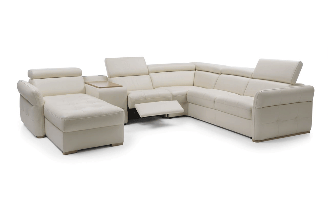 Massimo Sectional Left:Chaise W/Storage, Bar Element, Electric Recliner, Corner, Sofa W/Bed - i21787 - Lara Furniture