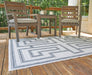 Matinwood Ivory/Charcoal 8' x 10' Rug - R900031