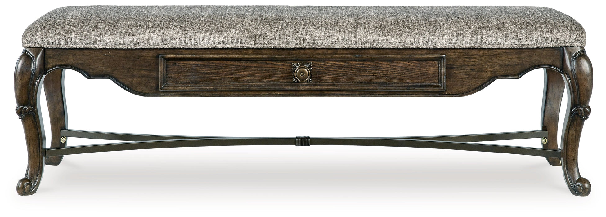 Maylee Dark Brown 63" Dining Bench - D947-00