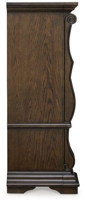 Maylee Dark Brown Chest of Drawers - B947-46