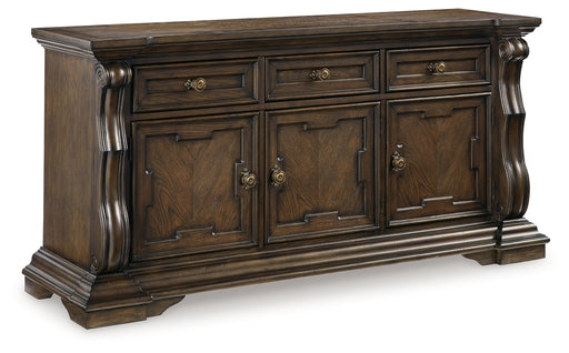 Maylee Dark Brown Dining Buffet - D947-80