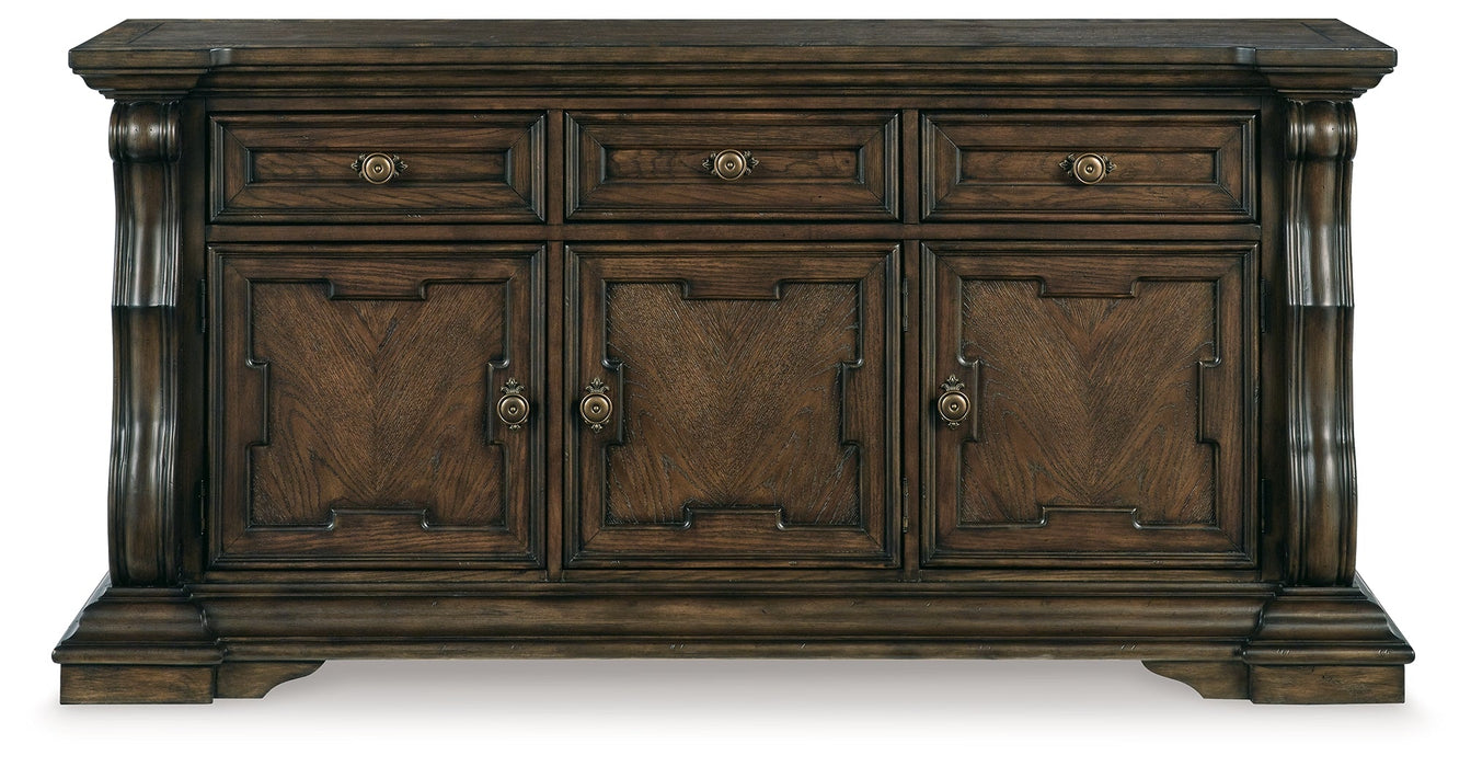 Maylee Dark Brown Dining Buffet - D947-80