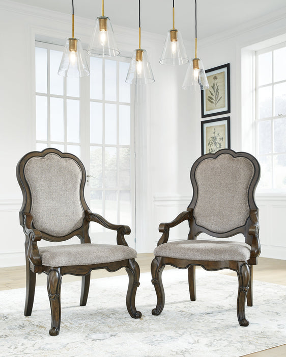 Maylee Dining Arm Chair (Set of 2) - D947-01A