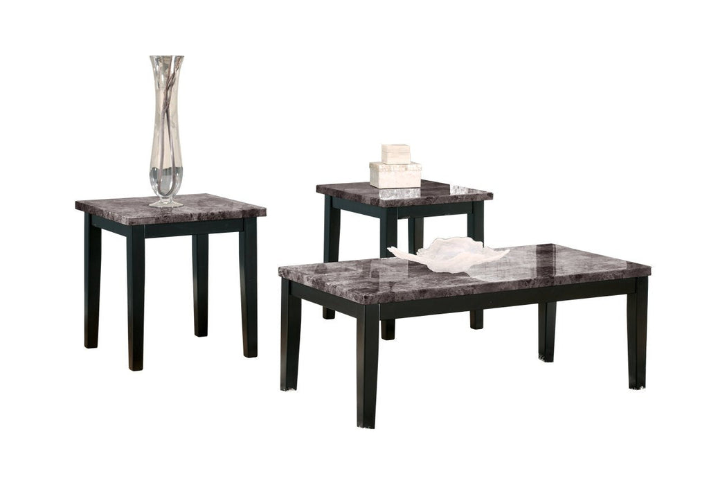 Maysville Black Table (Set of 3) - T204-13 - Lara Furniture