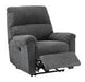 McTeer Charcoal Power Recliner - 7591006 - Lara Furniture