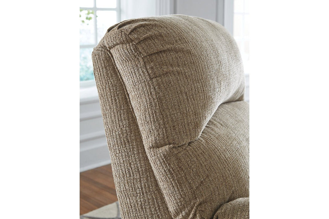 McTeer Mocha Power Recliner - 7590906 - Lara Furniture