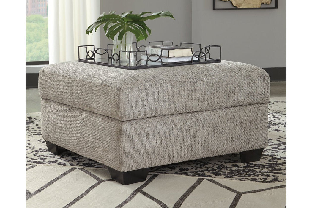 Megginson Storm Ottoman With Storage - 9600611 - Lara Furniture