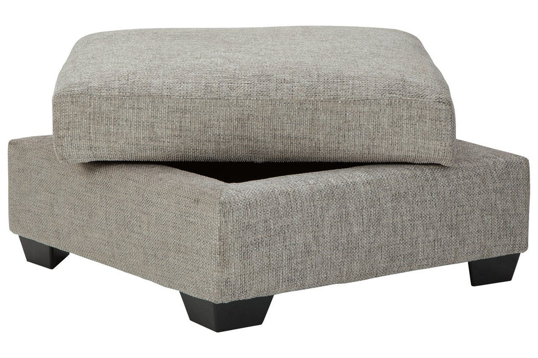 Megginson Storm Ottoman With Storage - 9600611 - Lara Furniture