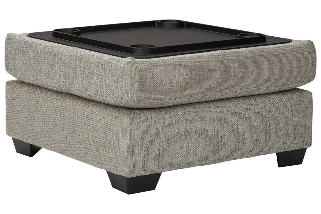 Megginson Storm Ottoman With Storage - 9600611 - Lara Furniture