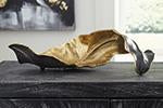 Melinda Black/Gold Finish Sculpture - A2000416 - Lara Furniture