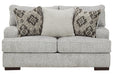 Mercado Pewter Loveseat - 8460435 - Lara Furniture